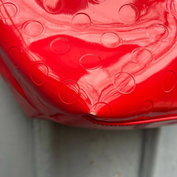 Kate Spade Sophie Camellia Chilli Red Street Tote, 18”x11”x5.5” - Picture 7 of 14